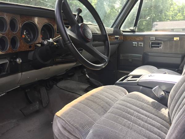 mud truck interior